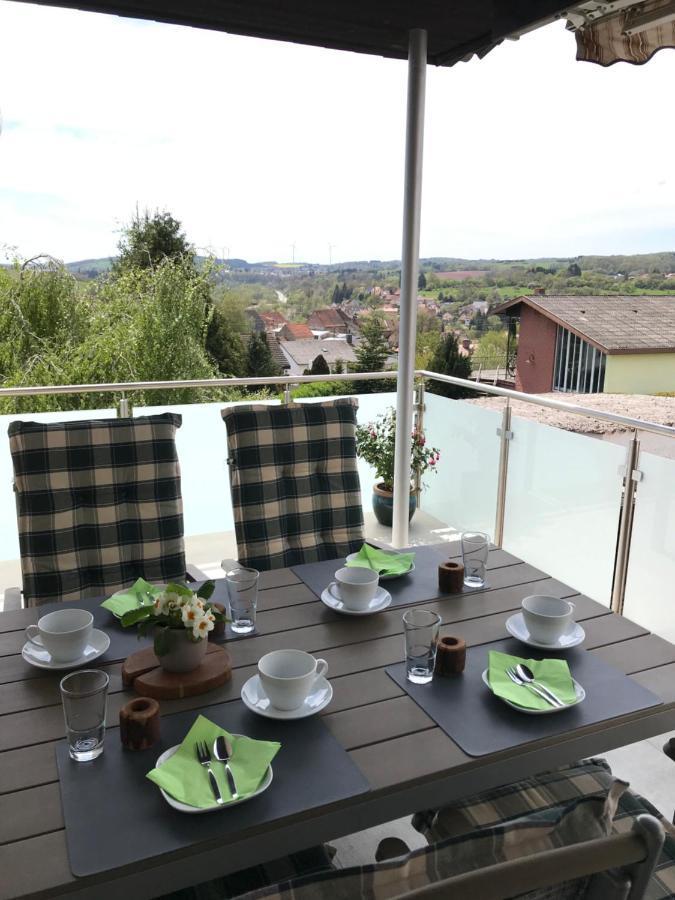 Ferienwohnung Landblick Niederlinxweiler Ngoại thất bức ảnh
